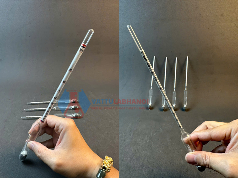 Cồn kế đo nồng độ rượu hãng Onelab