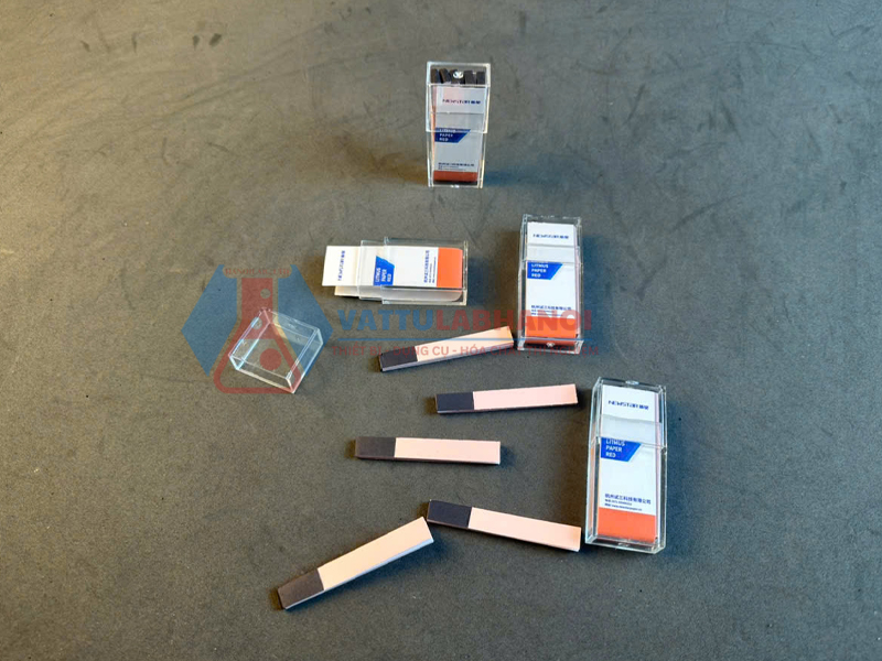 Giấy thử quỳ đỏ (litmus paper reb) Newstar