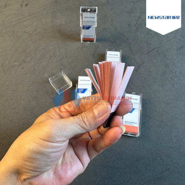 Giấy thử quỳ đỏ (litmus paper reb) hãng Newstar