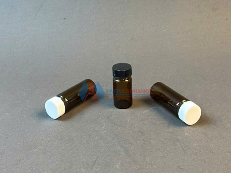 Lọ thủy tinh nâu (Lọ Vial nâu) lưu mẫu, có nắp vặn, Hãng Onelab