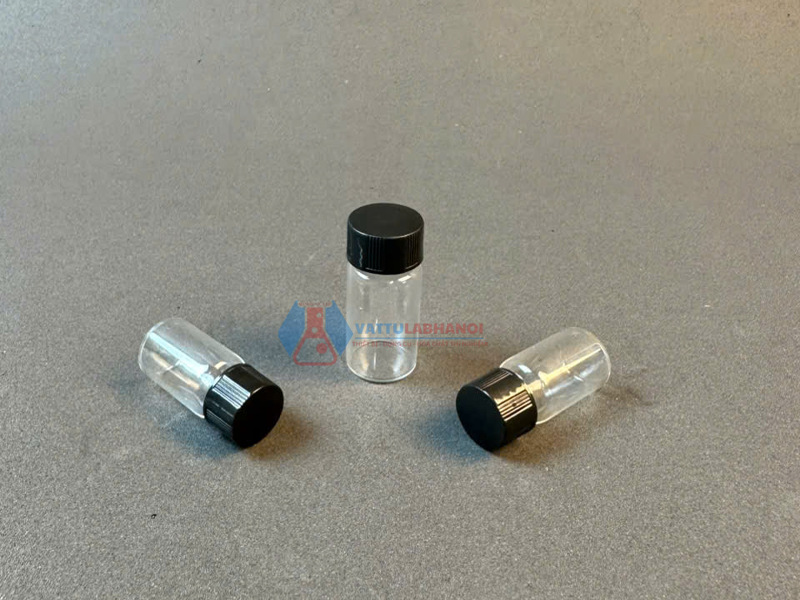 Lọ thủy tinh trắng (Lọ Vial trắng) lưu mẫu, có nắp vặn hãng Onelab