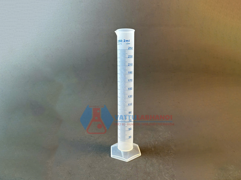 Ống đong nhựa chia vạch xanh hãng Onelab
