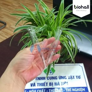 Ống ly tâm đáy nhọn bằng thuỷ tinh có chia vạch hãng Biohall-Germany