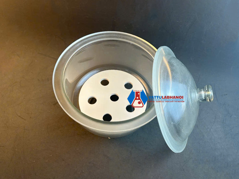 bình hút ẩm không vòi trắng đường kính 350mm hãng GreenLab