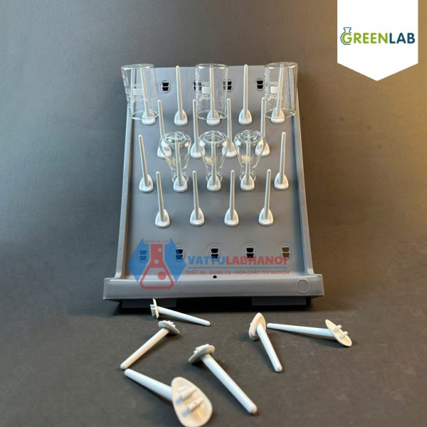 giá treo dụng cụ thí nghiệm 27 vị trí hãng GreenLab