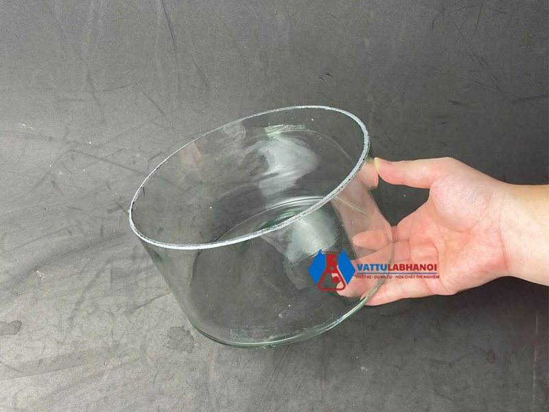 mua chậu thuỷ tinh phòng thí nghiệm 20x10cm ở đâu
