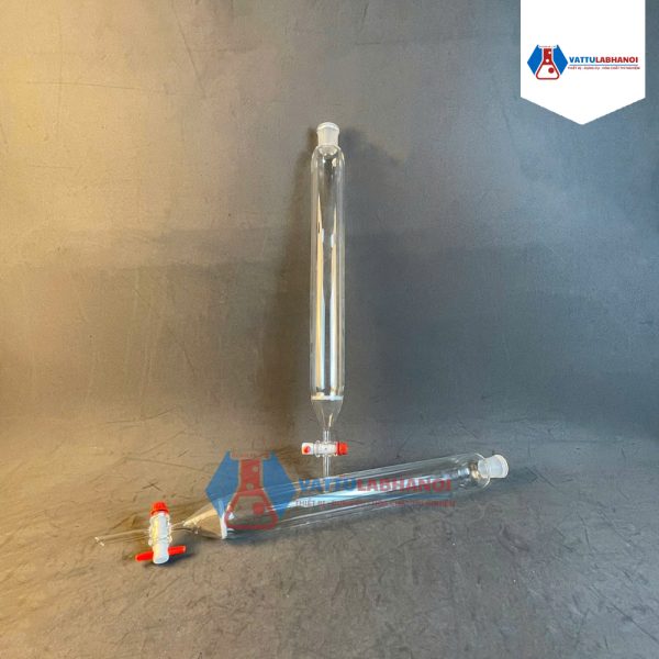 cột sắc ký có lọc xốp cổ nhám